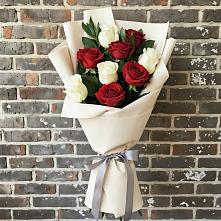 Букет цветов из:  Розы в Косяково