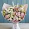 Букет цветов из: Альстромерии и Розы в Косяково
