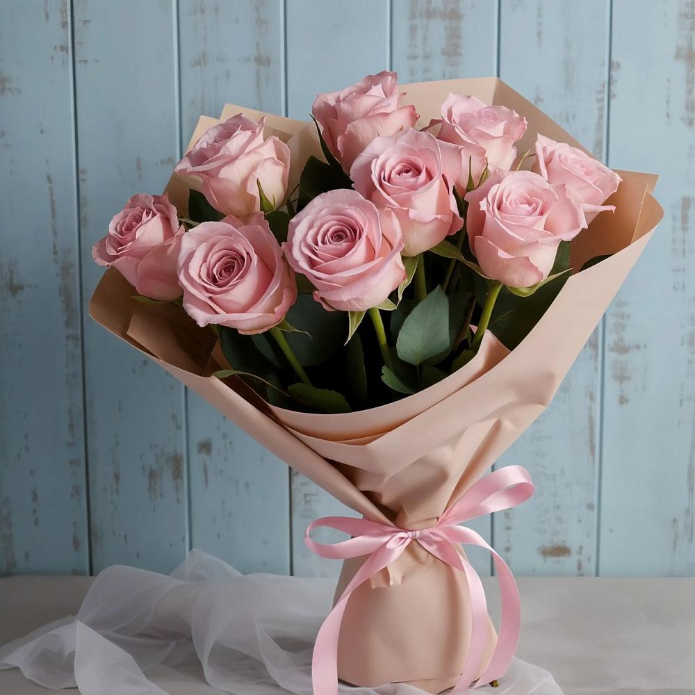 Букет цветов из: Розы в Косяково