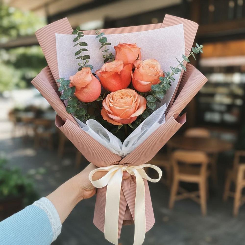 Букет цветов из: Розы в Косяково