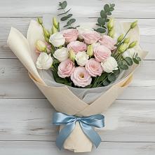 Букет цветов из:  Лизиантусы #REPLACE_PRED# Косяково
