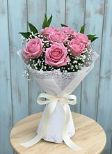 Букет цветов из:  Розы в Косяково
