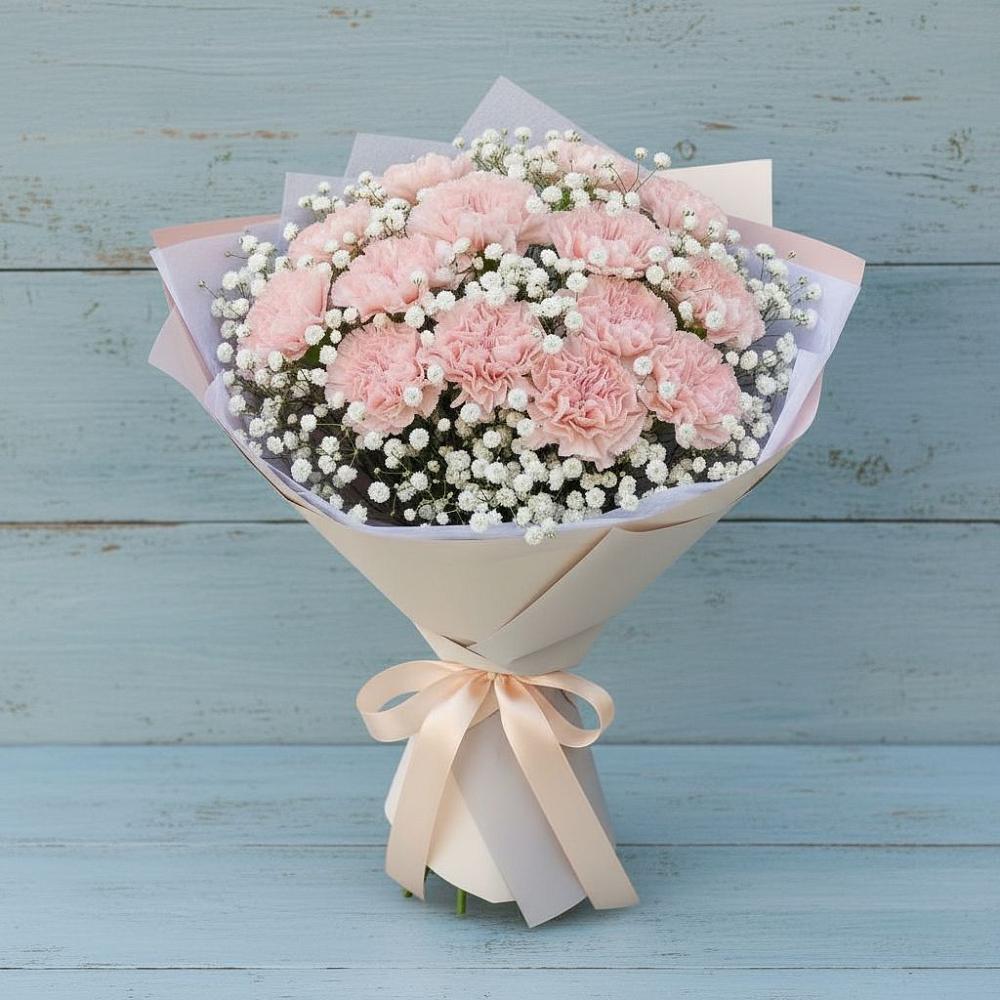 Букет цветов из: Гвоздики в Косяково