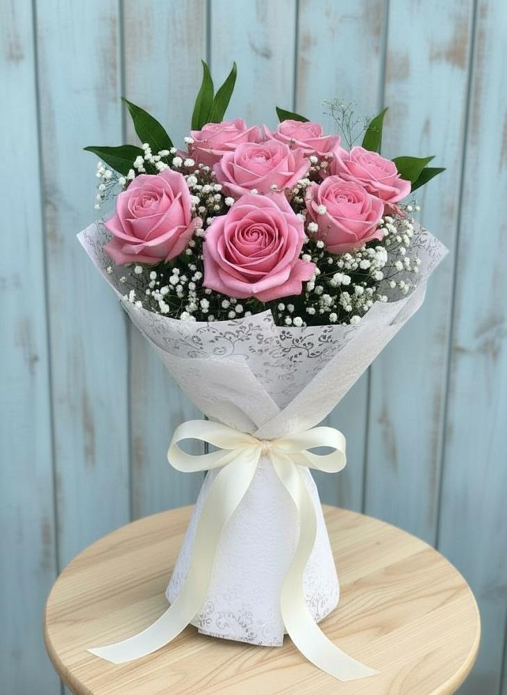 Букет цветов из: Розы в Косяково