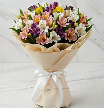 Букет цветов из:  Альстромерии #REPLACE_PRED# Косяково