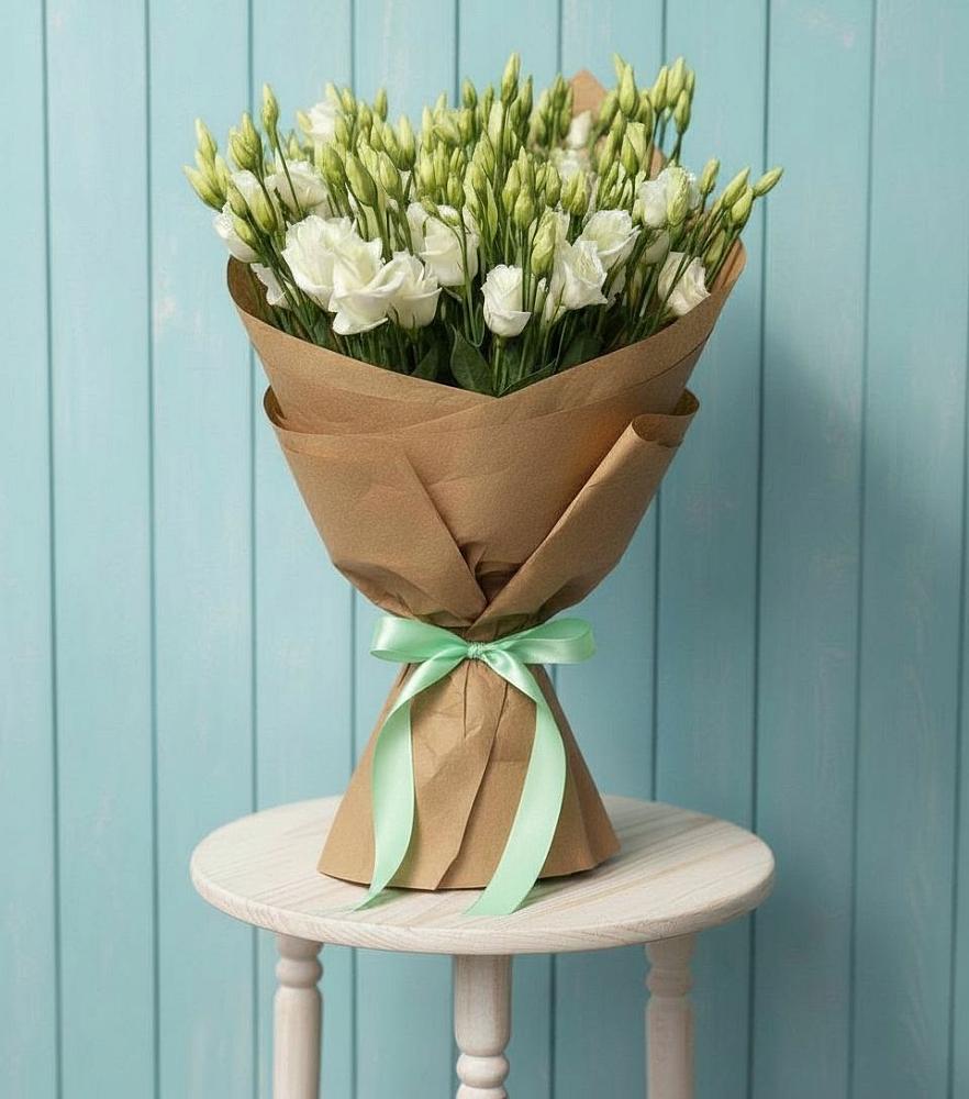 Букет цветов из: Лизиантусы в Косяково