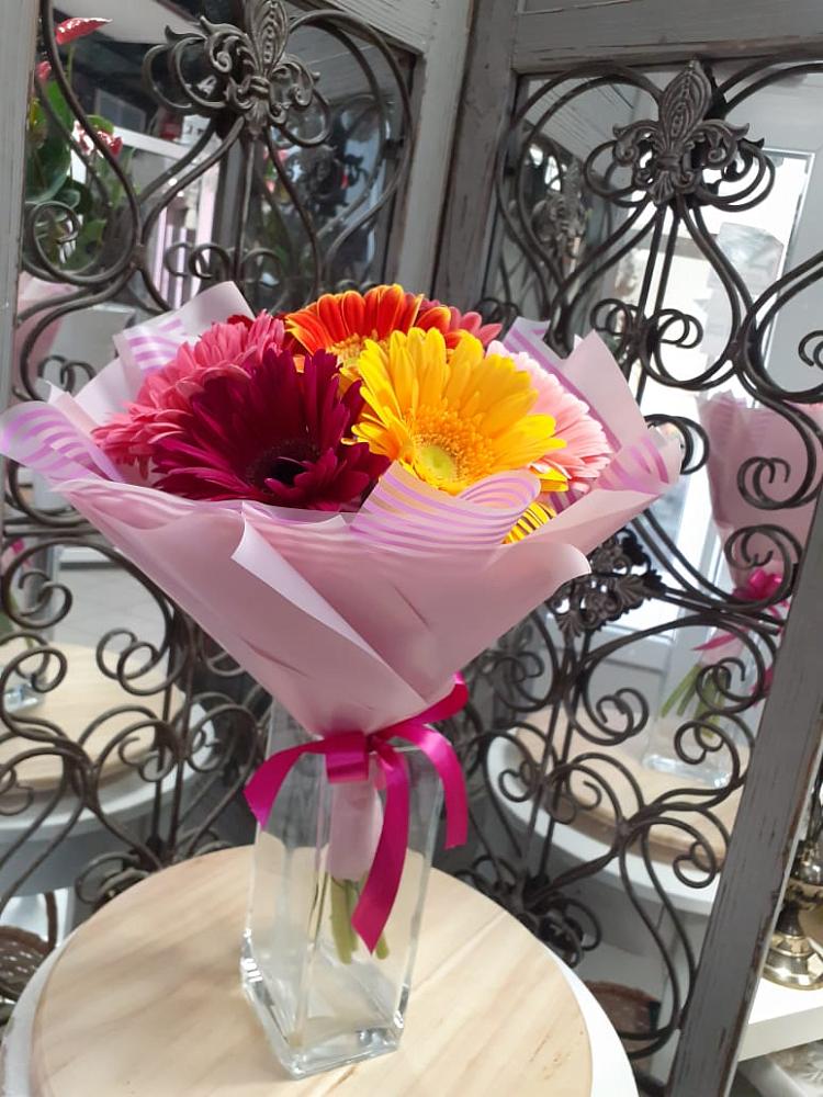 Букет цветов из: Герберы в Косяково