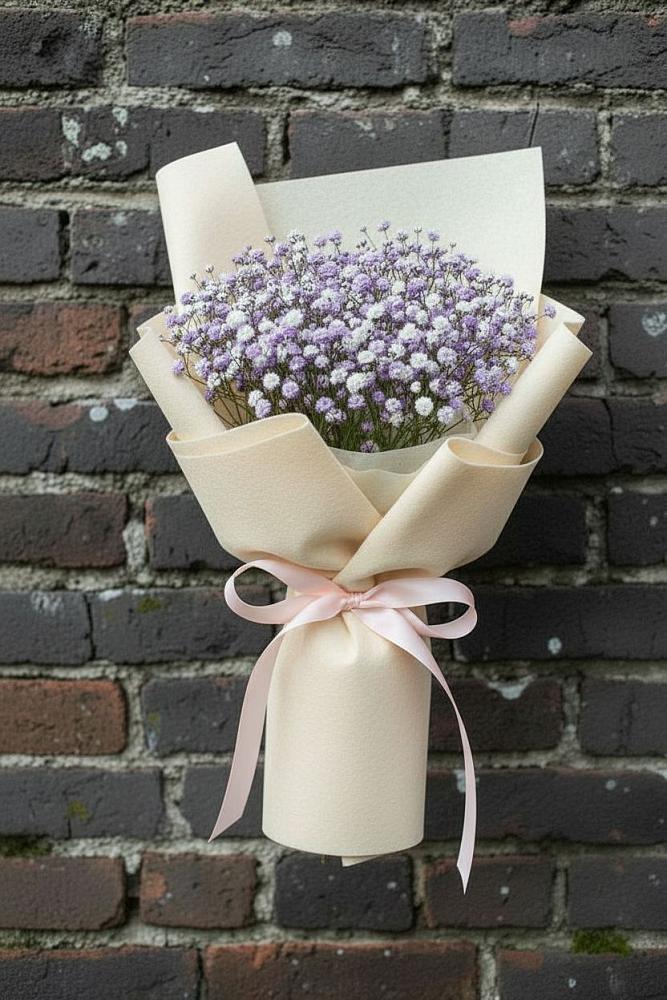 Букет цветов из: Гипсофила в Косяково