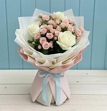 Букет цветов из:  Розы в Косяково