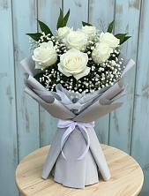 Букет цветов из:  Розы в Косяково
