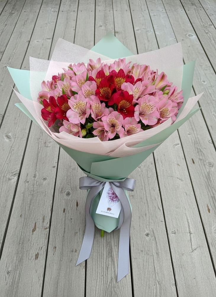 Букет цветов из: Альстромерии в Косяково