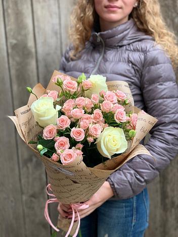 Букет цветов из: Розы в Косяково