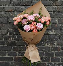 Букет цветов из:  Розы в Косяково