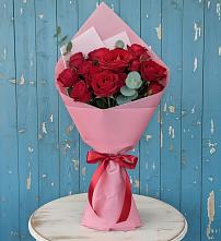 Букет цветов из:  Розы в Косяково