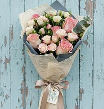 Букет цветов из:  Розы в Косяково
