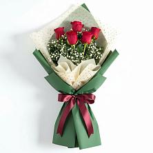 Букет цветов из:  Розы в Косяково
