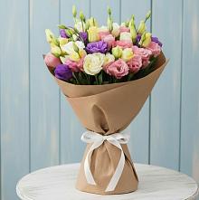 Букет цветов из:  Лизиантусы в Косяково