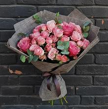 Букет цветов из:  Розы в Косяково
